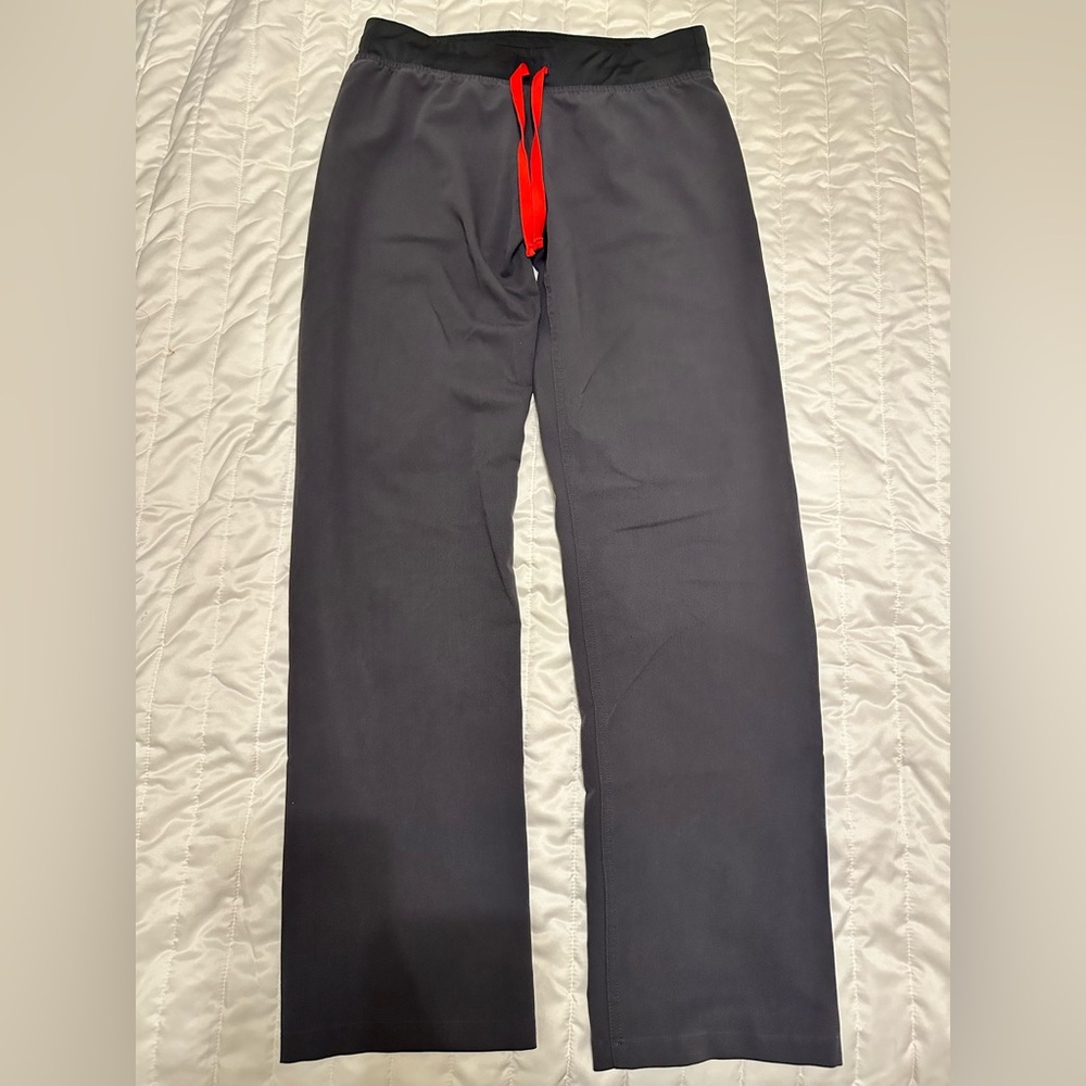 Figs Charcoal Livingston Scrub Pants